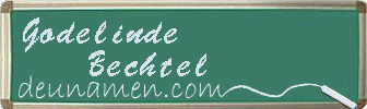 Godelinde Bechtel Visitenkarte